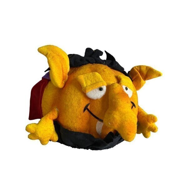 Vintage Halloween Pumpkin Jack  o Lantern Vampire Dracula Light Up Decoration 10 - Picture 2 of 5